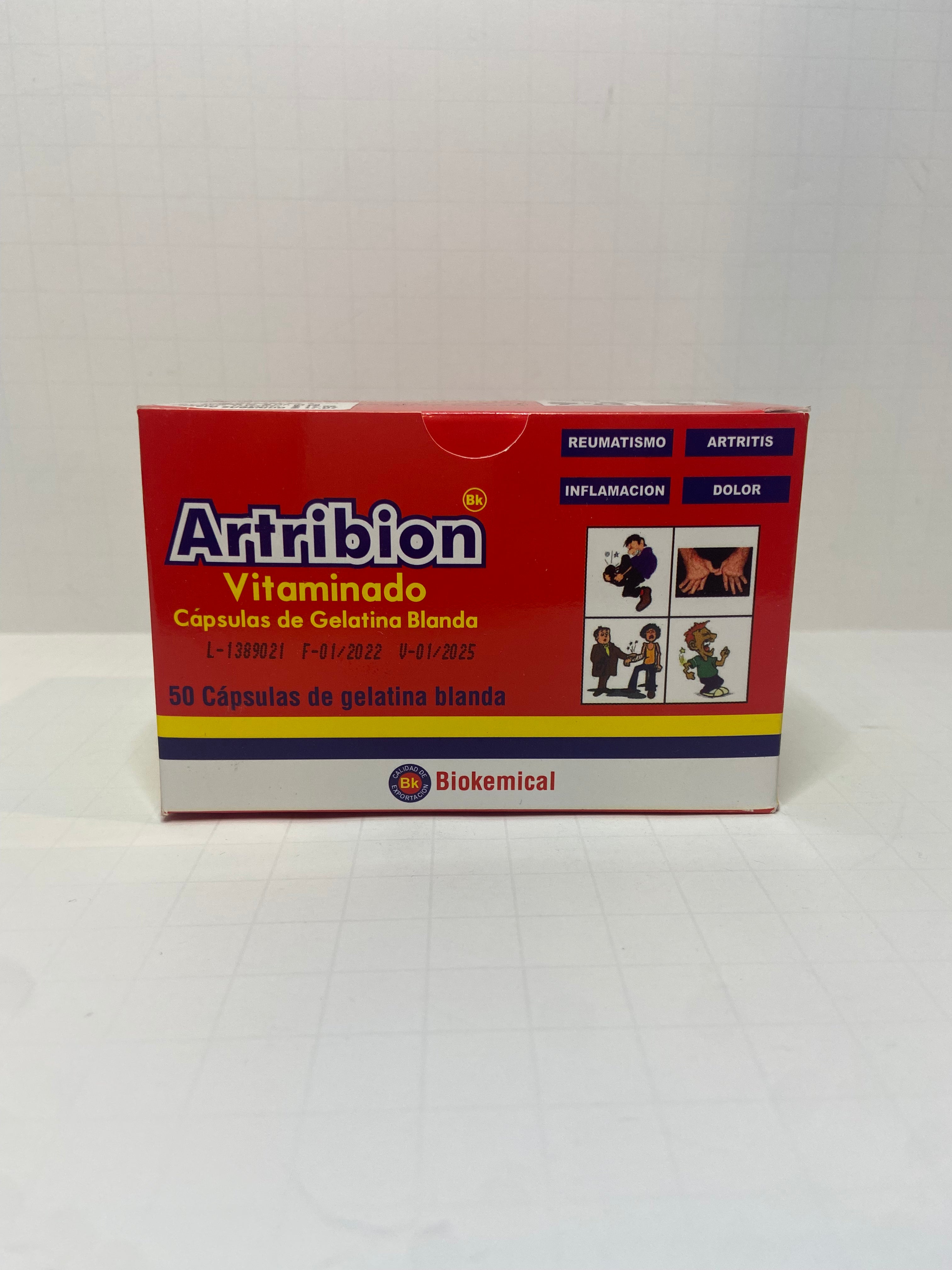 Artribion 50 Gelcaps Latin Beauty Product LLC