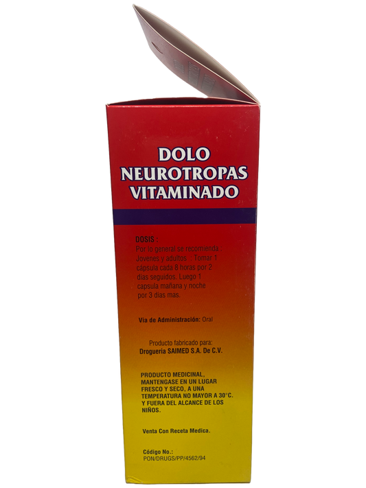 Dolo Neurotropas - 100 Tabs