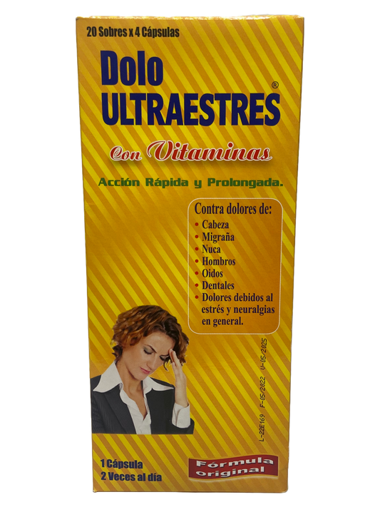 Dolo Ultraestres - 80 Caps