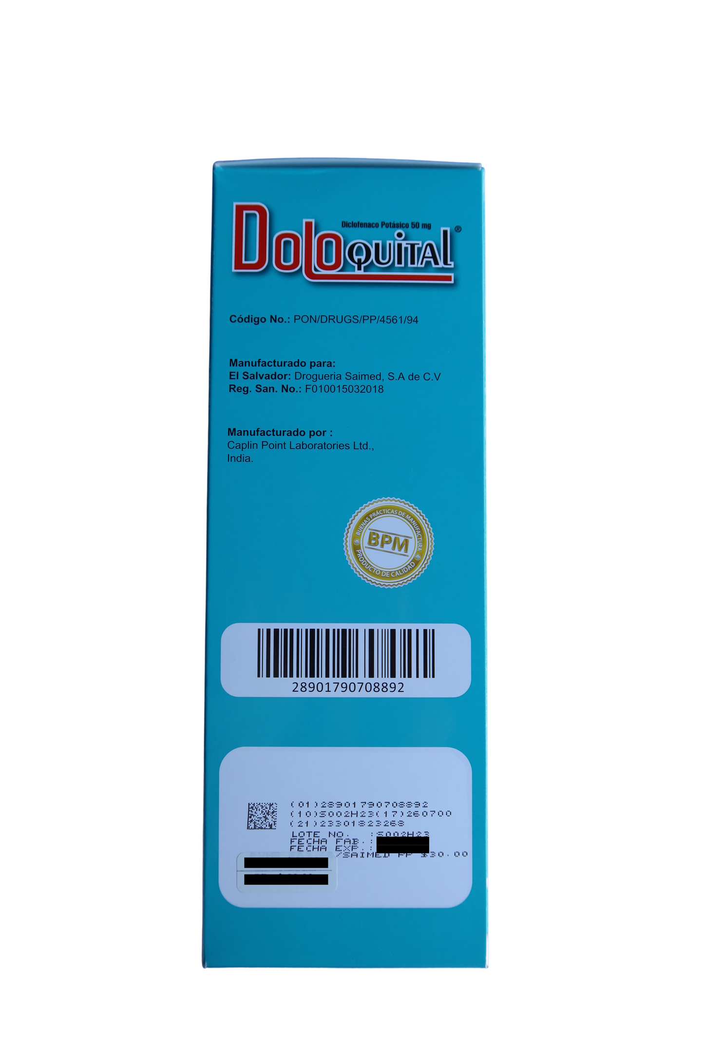Dolo Quital - 100 Caps
