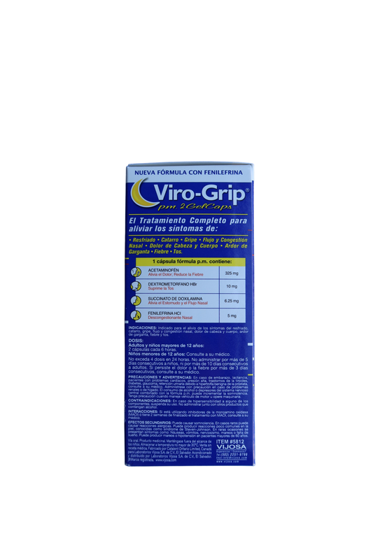 Viro Grip PM - 48 Gelcaps
