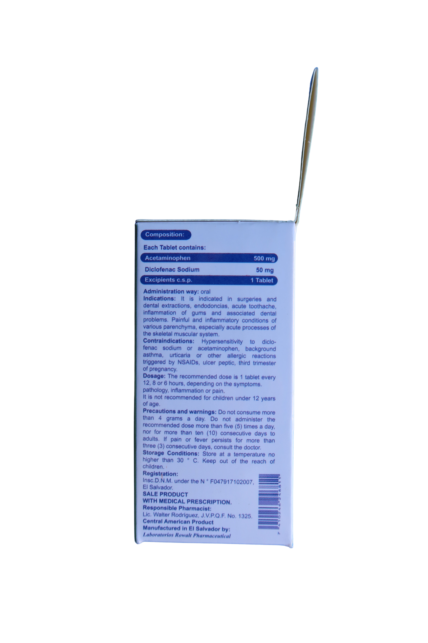 Dentalgesic - 100 Tabs