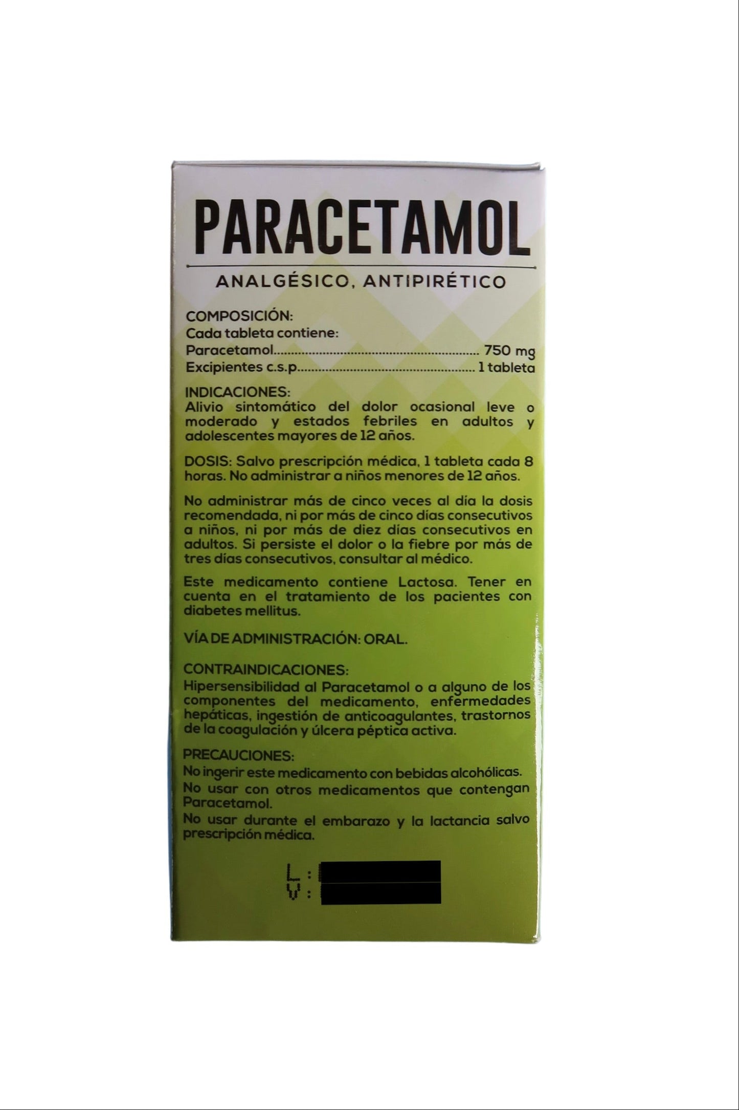 Paracetamol - 60 Tabs