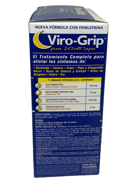 Viro Grip PM - 48 Gelcaps