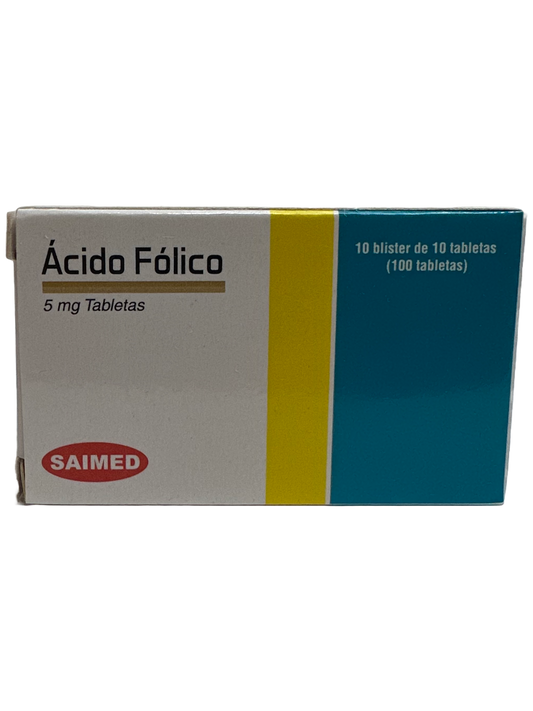 Acido Folico - 100 Tabs