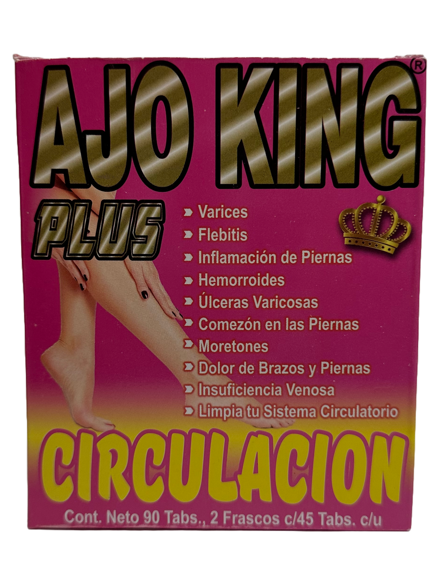 Ajo King Circulacion - 90 Tabs