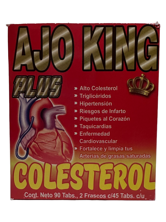 Ajo King Colesterol - 90 Tabs