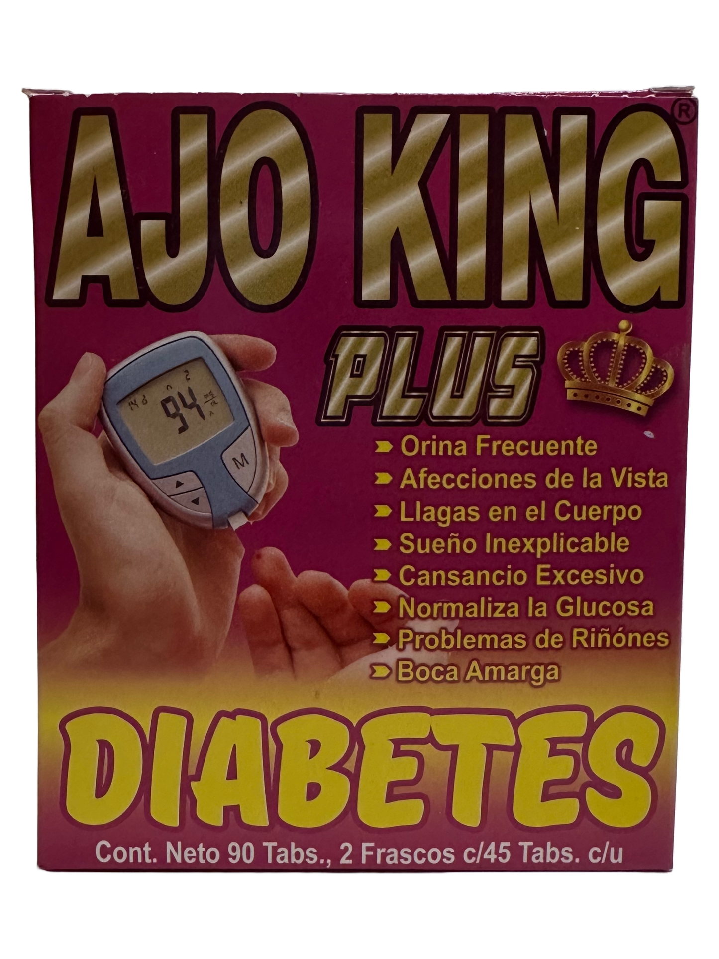 Ajo King Diabetes - 90 Tabs