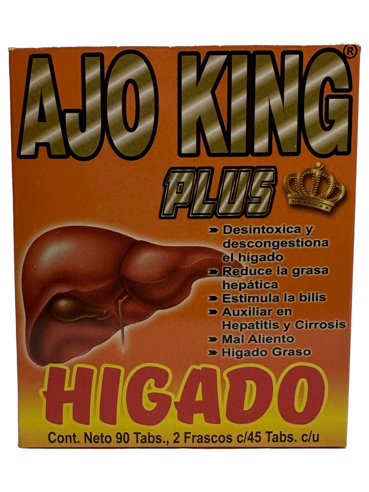 Ajo King Higado - 90 Tabs