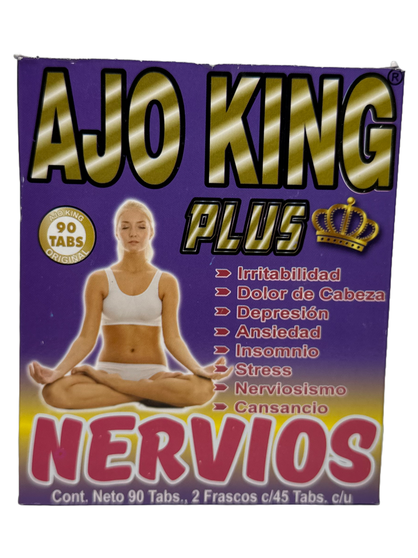 Ajo King Nervios - 90 Tabs