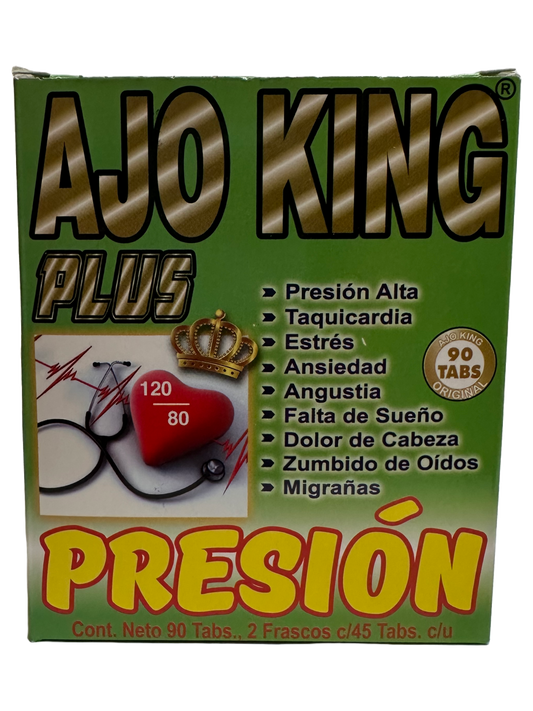 Ajo King Presion - 90 Tabs