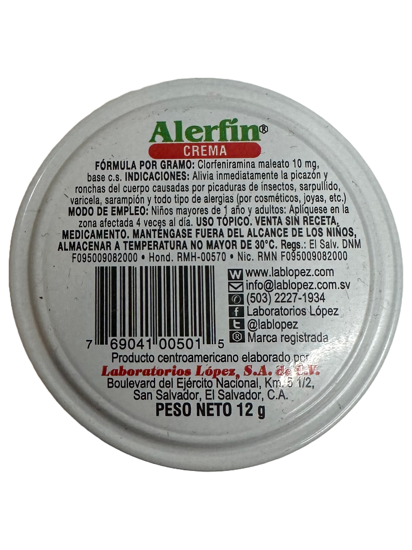 Alerfin Cream - 12g