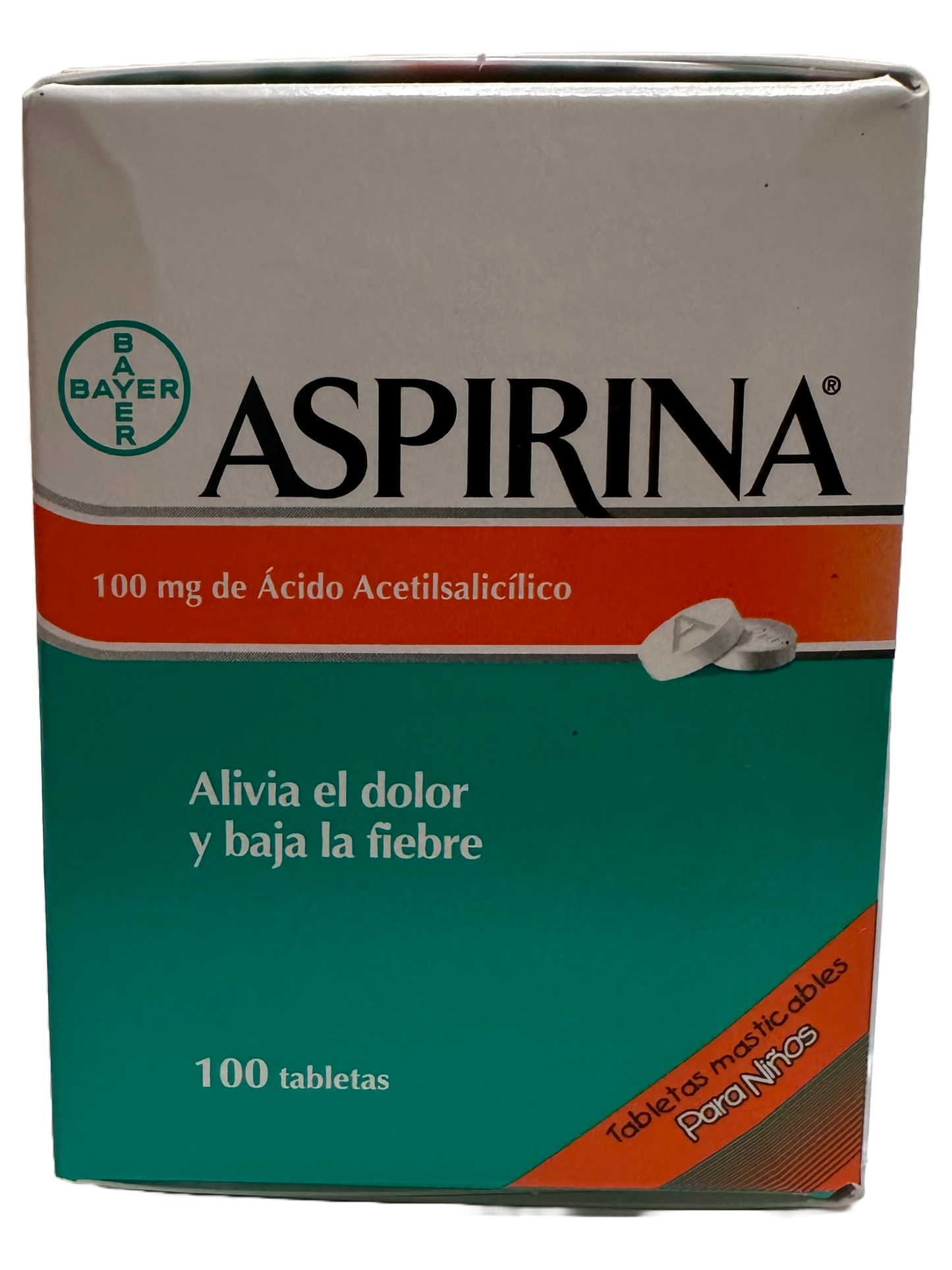 Aspirina Ninos - 100 Tabs