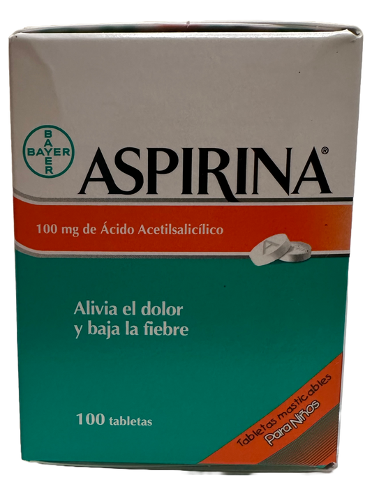 Aspirina Ninos - 100 Tabs