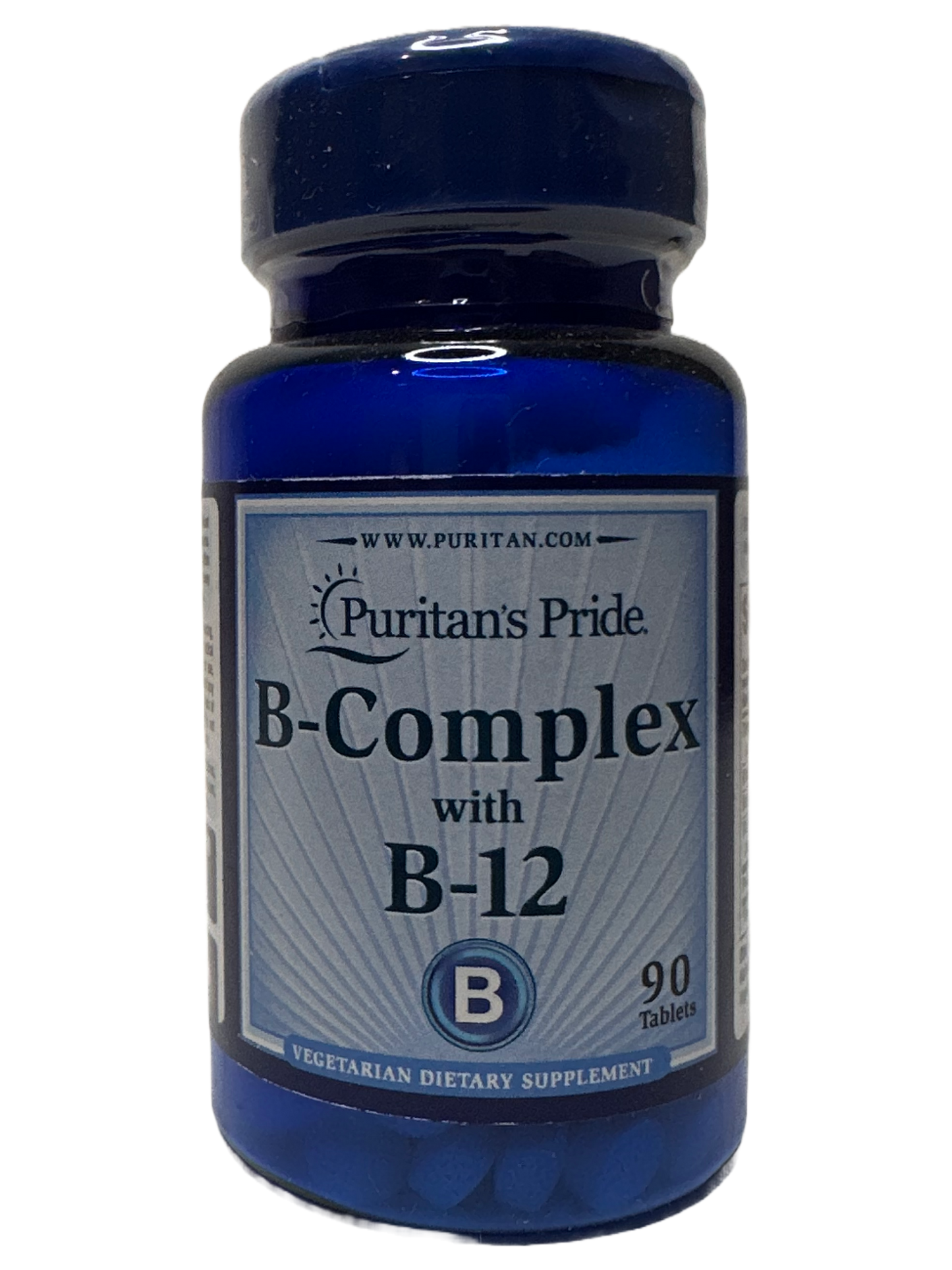 B-Complex with B-12 Puritan's Pride - 90 Tabs