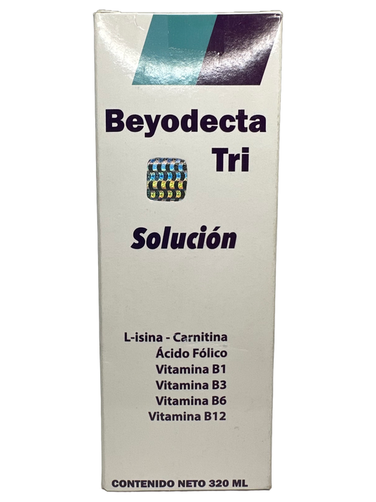 Bedoyecta Tri Jarabe/Syrup - 320mL