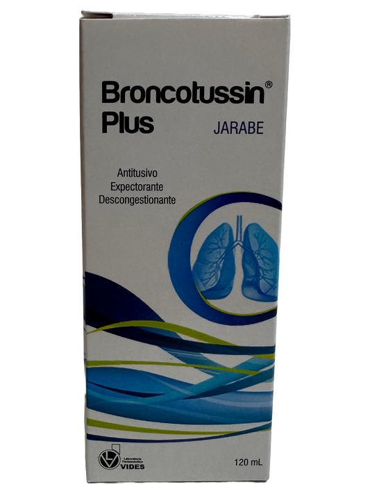 Broncotussin Plus Jarabe/Syrup - 120mL