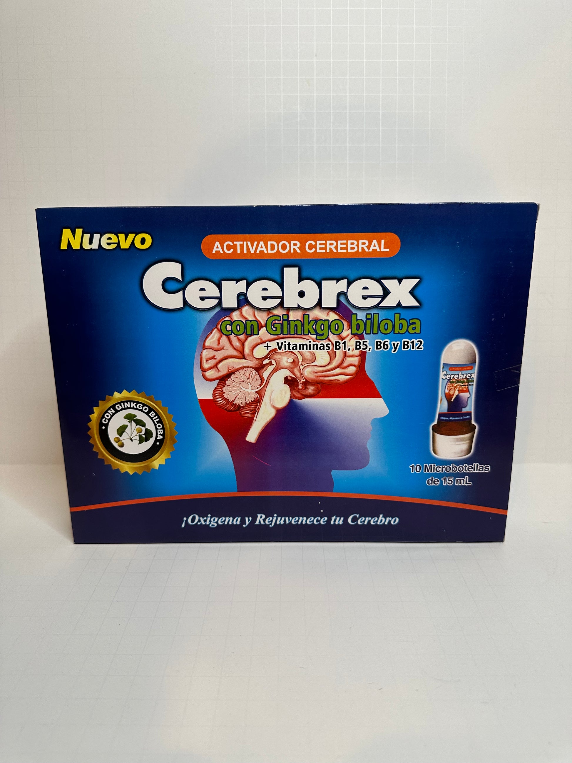 Serobrex Cerebrex - 10x15mL Viales Bebibles – Latin Beauty Product LLC