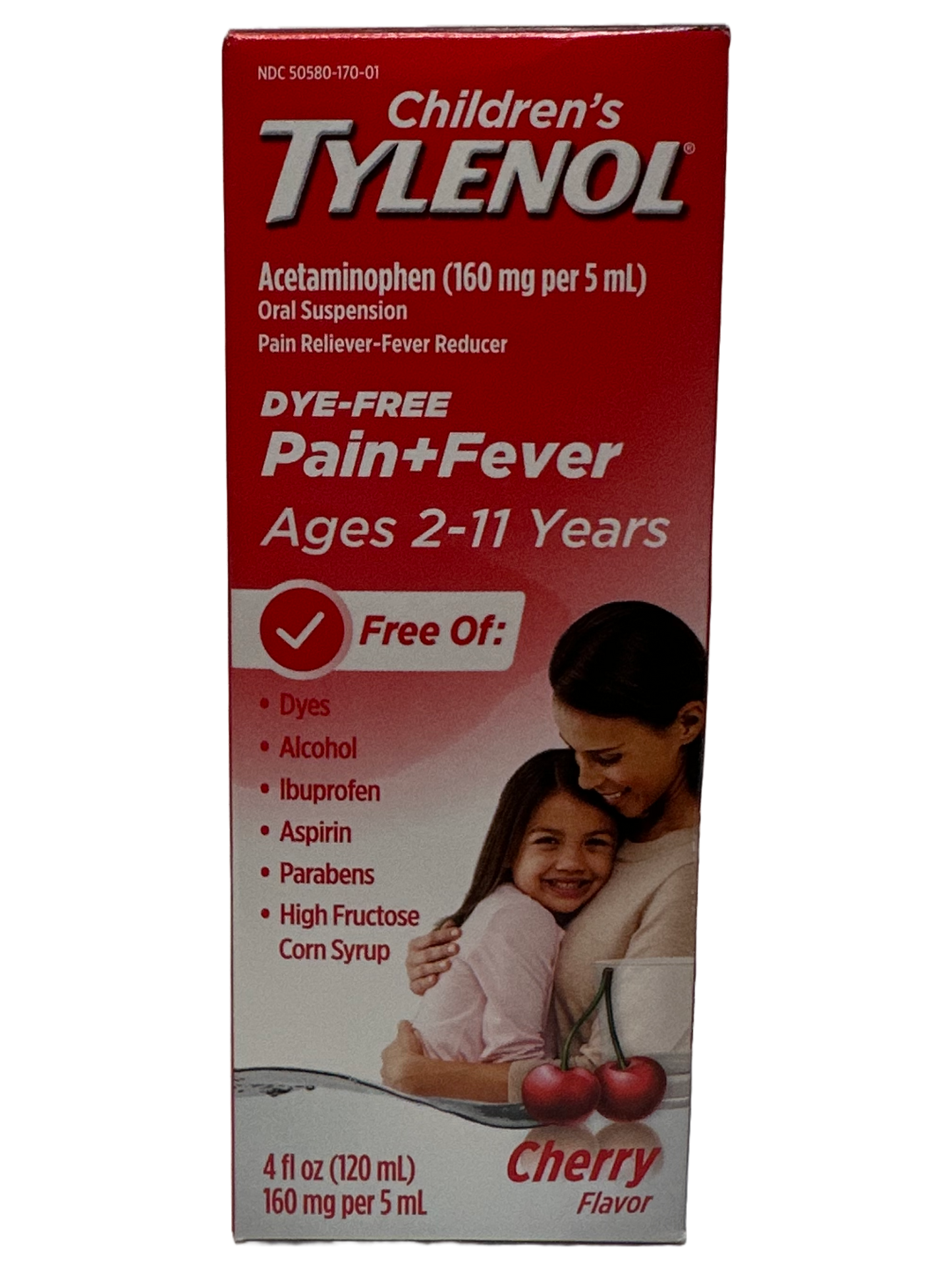 Children's Tylenol Pain+Fever Cherry - 120mL