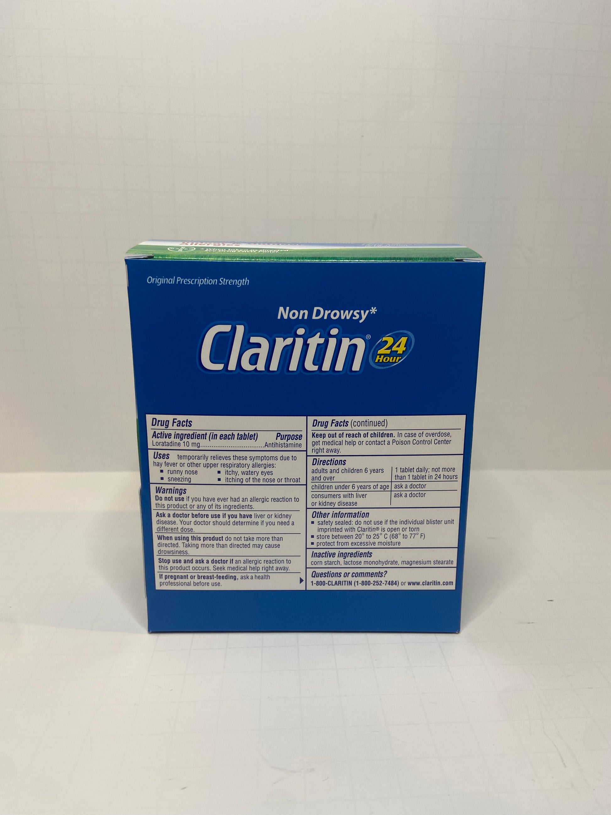 Claritine Label Claritin - 25 Tabs – Latin Beauty Product LLC
