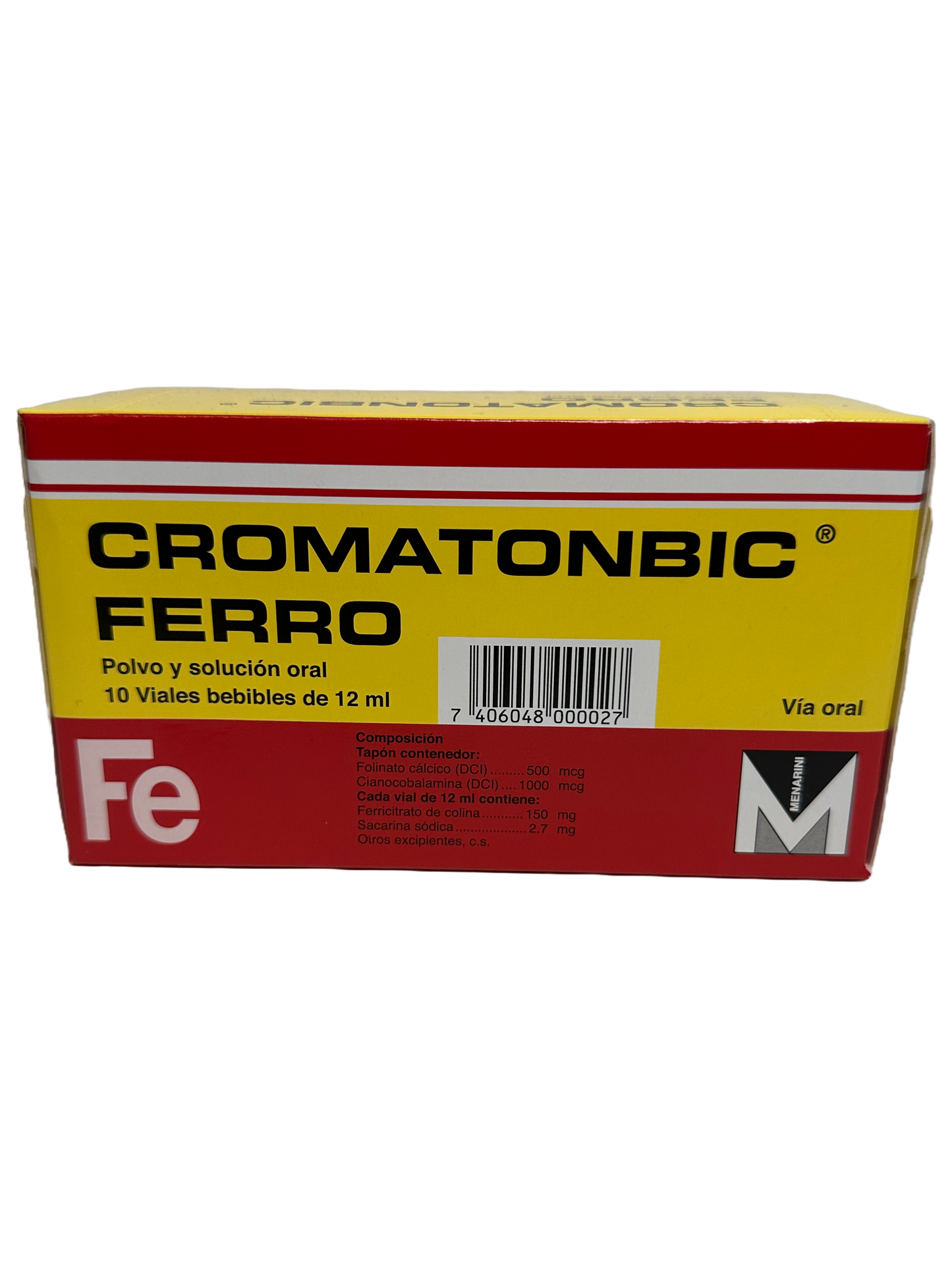 Cromatonbic Ferro - 10x12mL Viales Bebibles