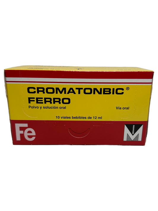 Cromatonbic Ferro - 10x12mL Viales Bebibles