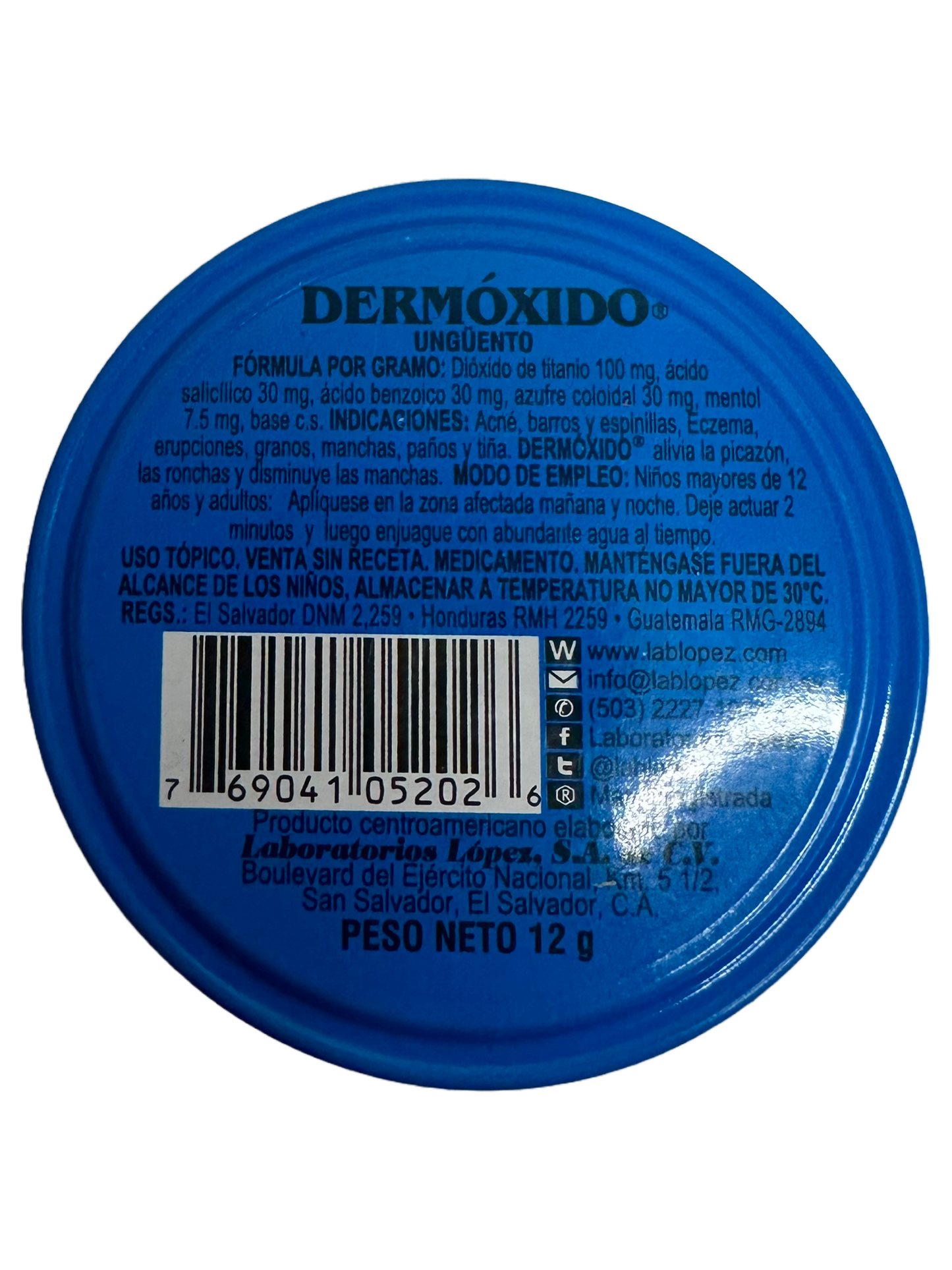 Dermoxido Cream - 12g