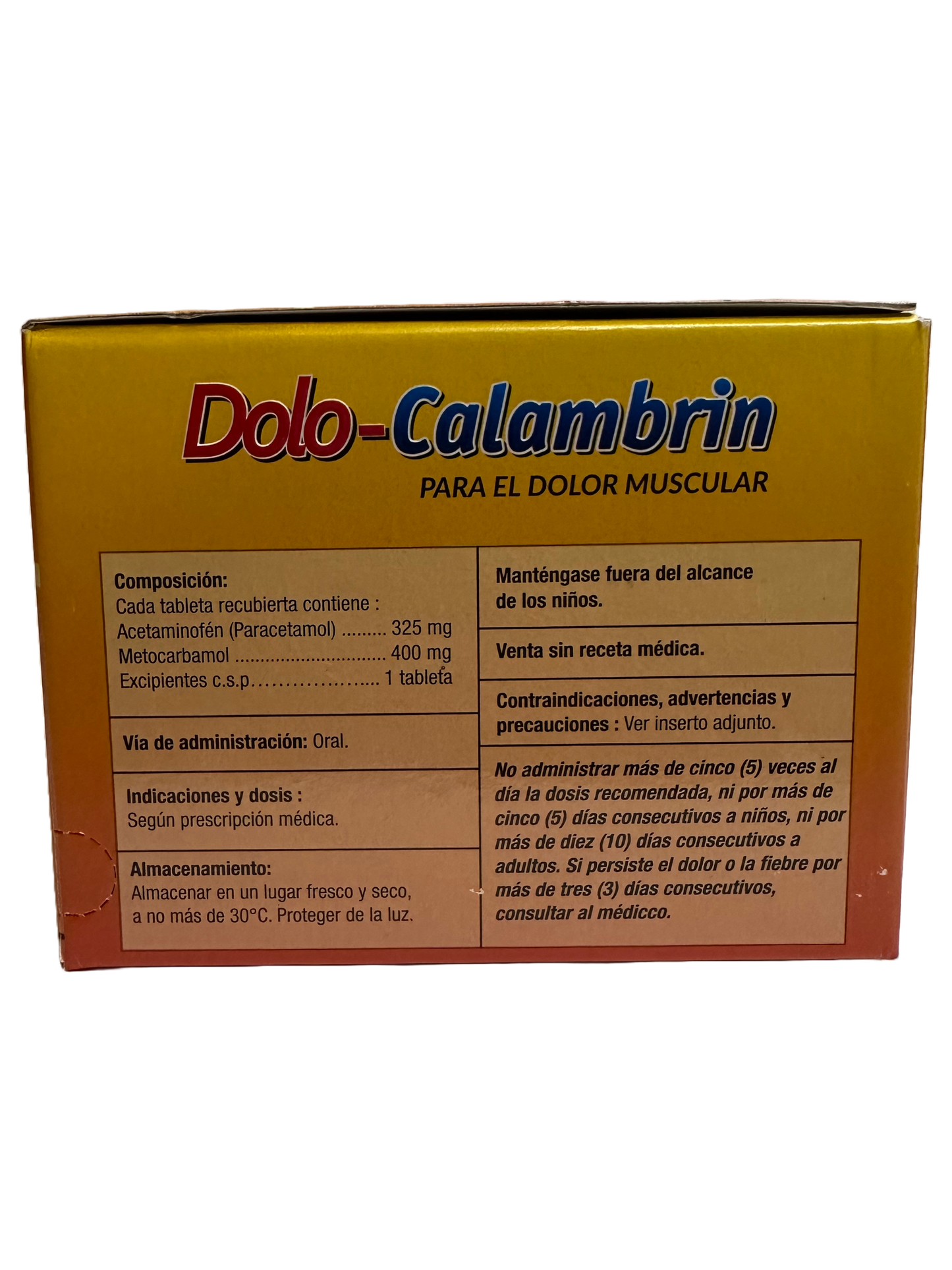 Dolo-Calambrin - 100 Tabs