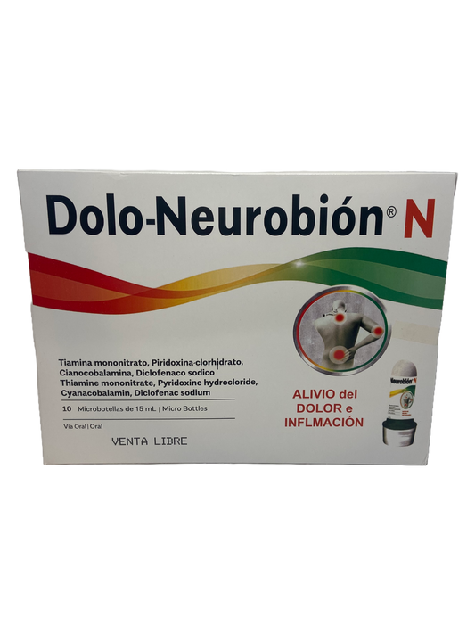 Dolo-Neurobion - 10x15mL Viales Bebibles