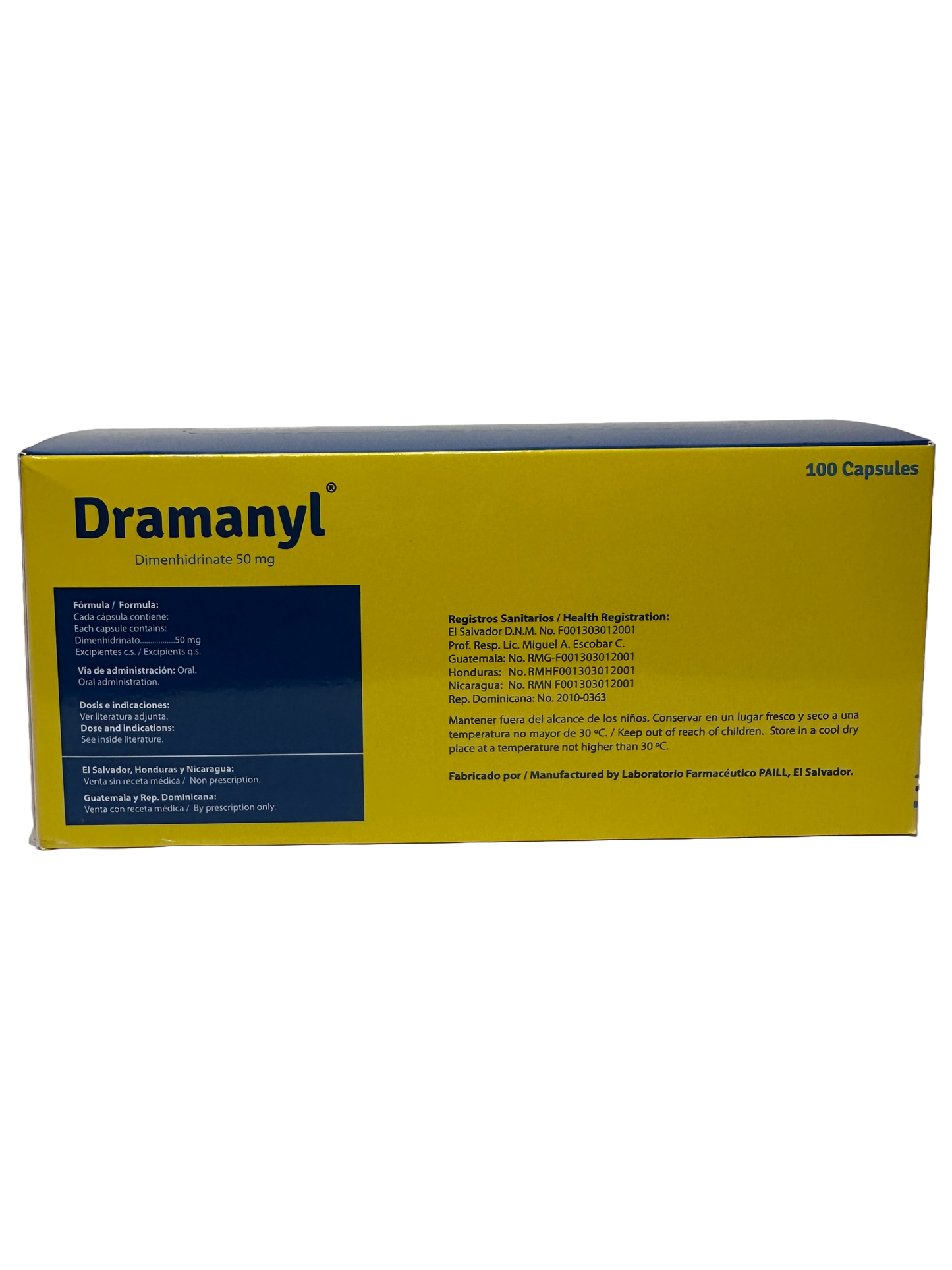 Dramanyl - 100 Caps