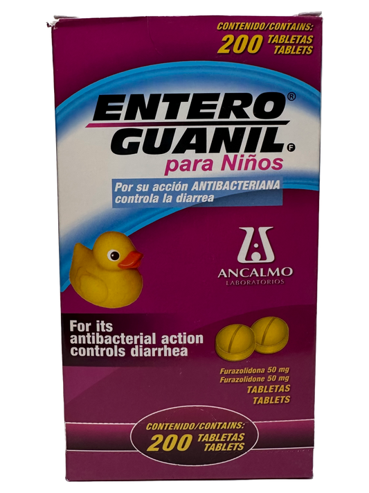 Entero Guanil para Ninos - 200 Tabs