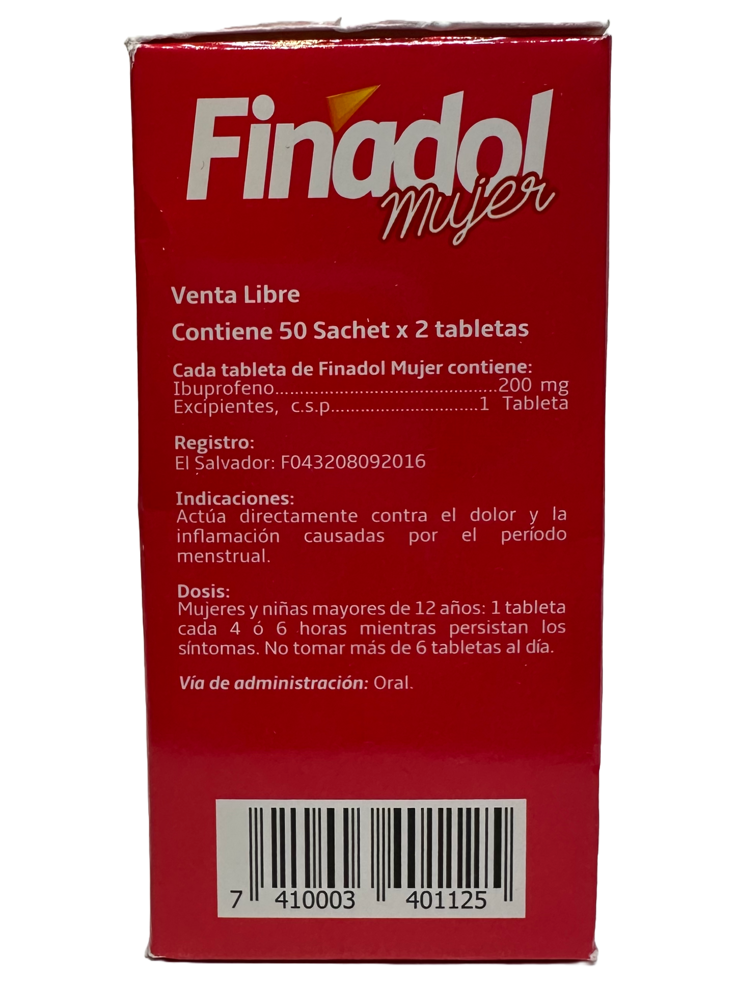 Finadol Mujer - 100 Tabs