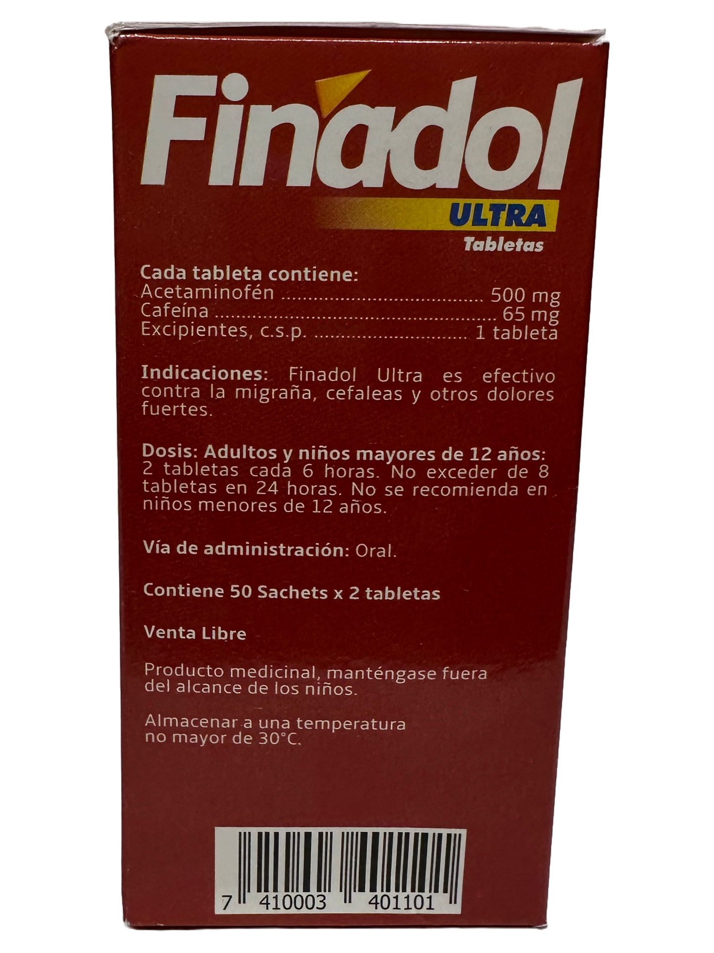 Finadol Ultra - 100 Tabs