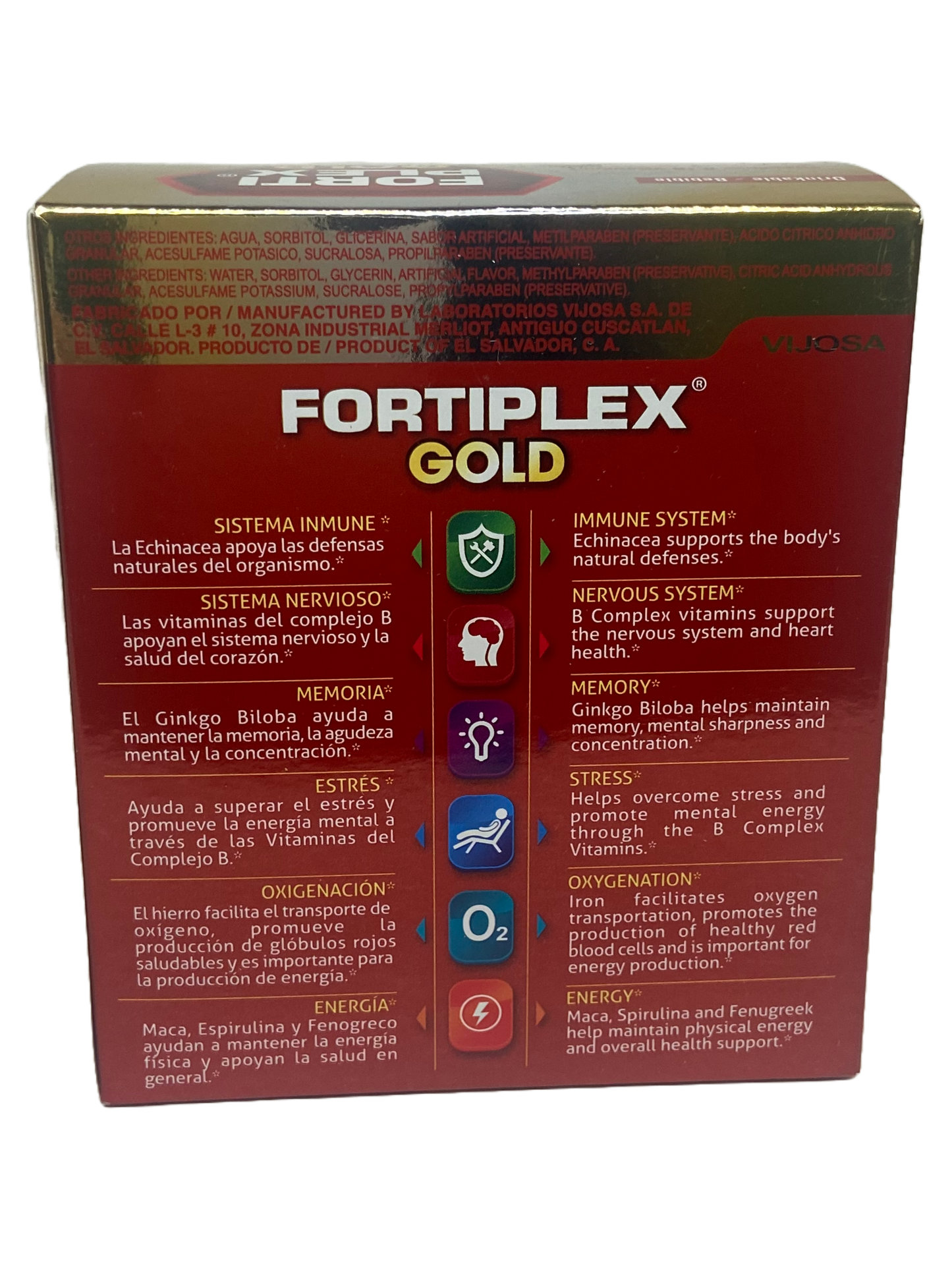 Fortiplex Gold - 12 Pouches