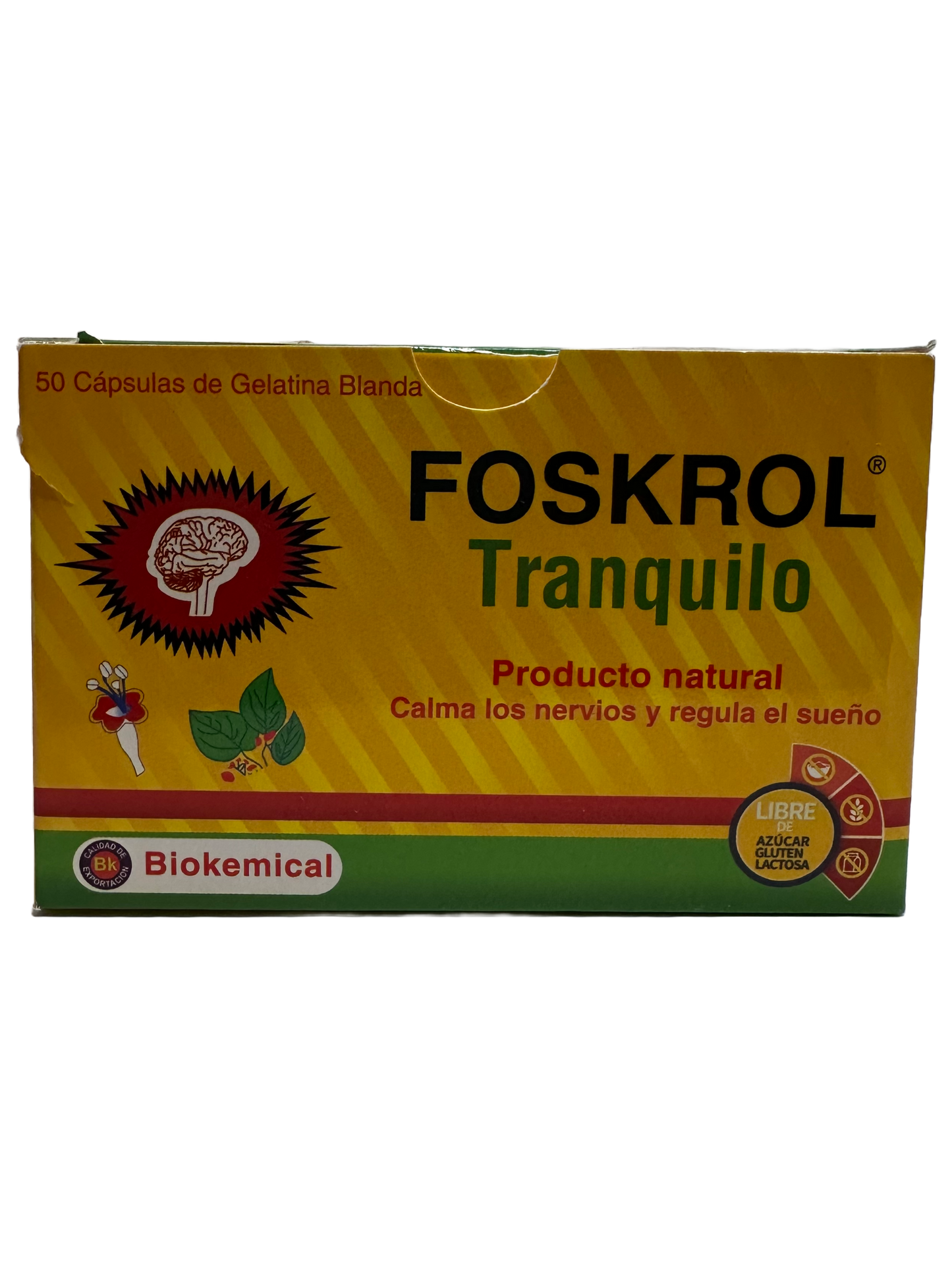 Foskrol Tranquilo - 50 Gelcaps