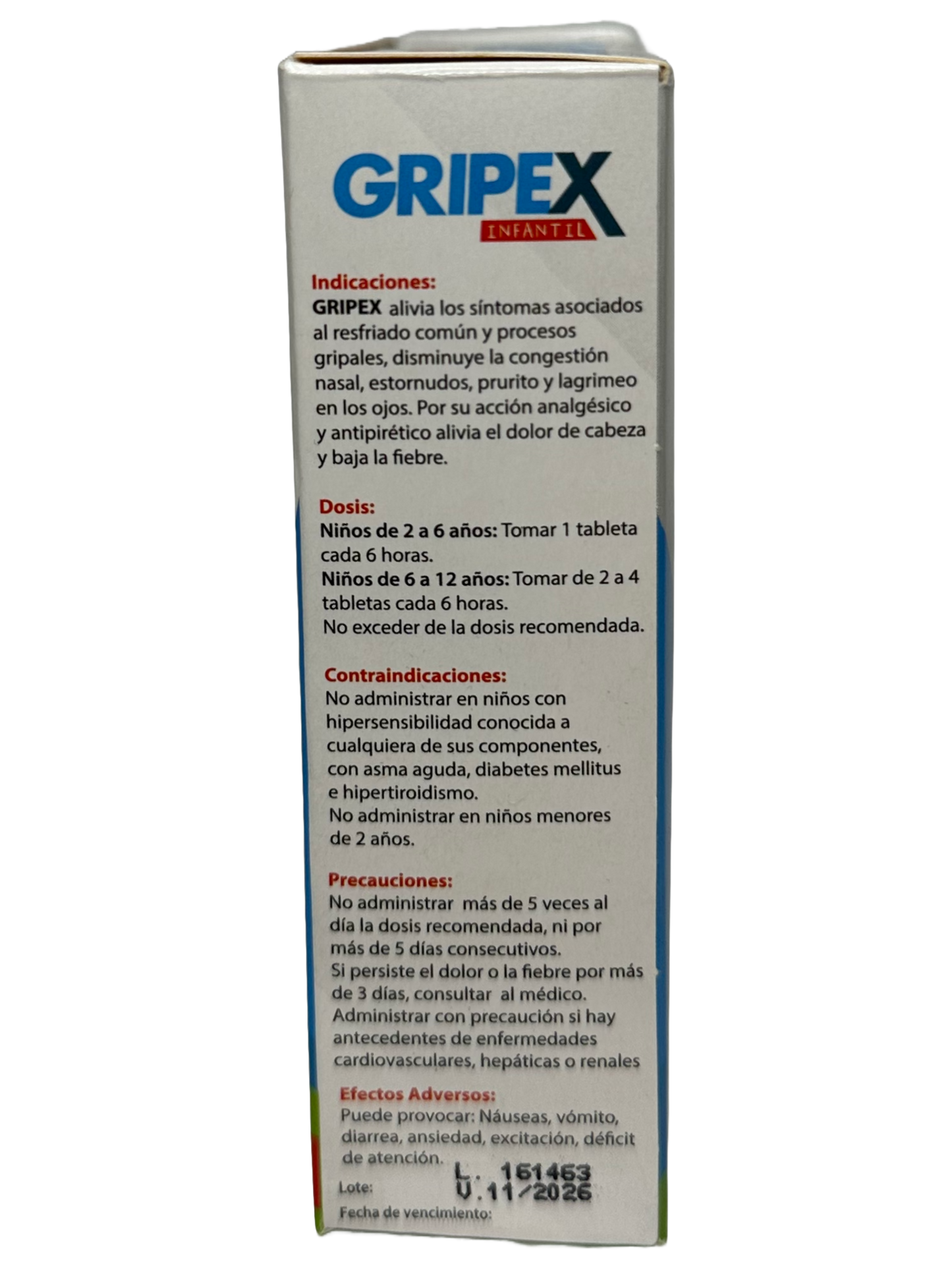 Gripex Infantil - 60 Tabs