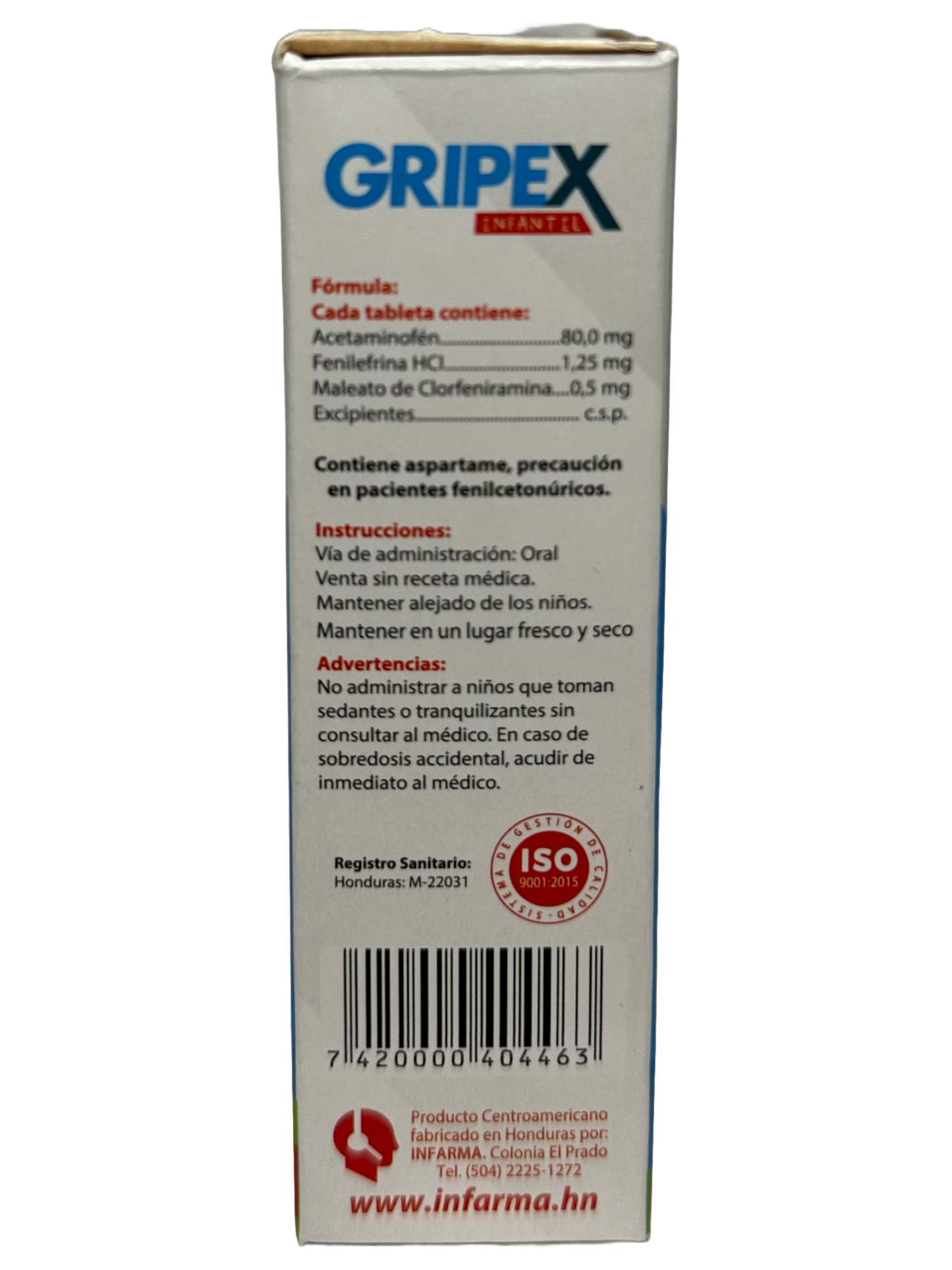 Gripex Infantil - 60 Tabs