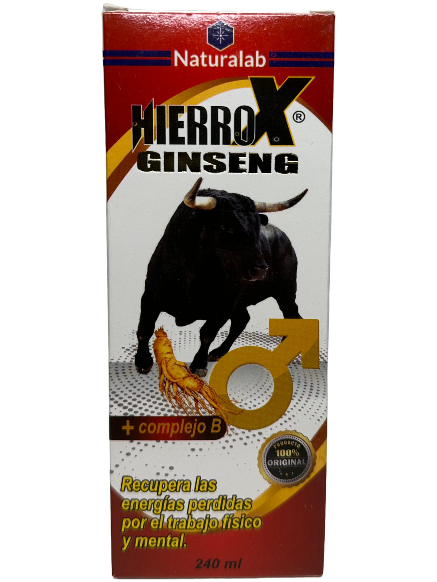 Hierro x Ginseng Jarabe/Syrup - 240mL