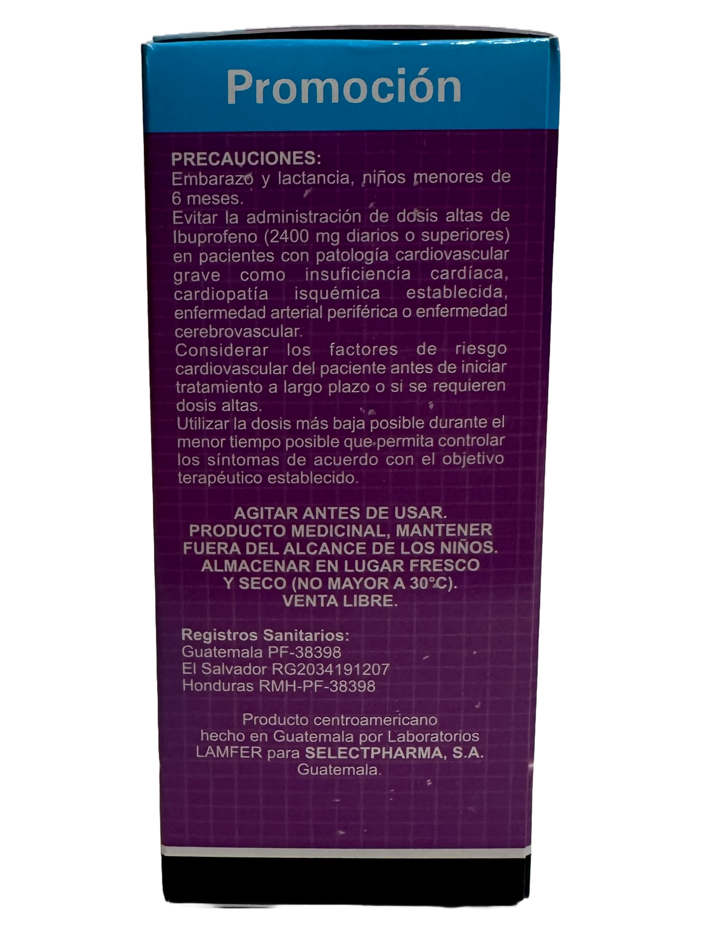 Ibuprofeno Suspension Jarabe/Syrup - 120mL