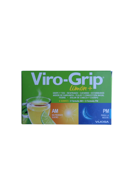 Viro Grip AM/PM Tea - 6 Pouches