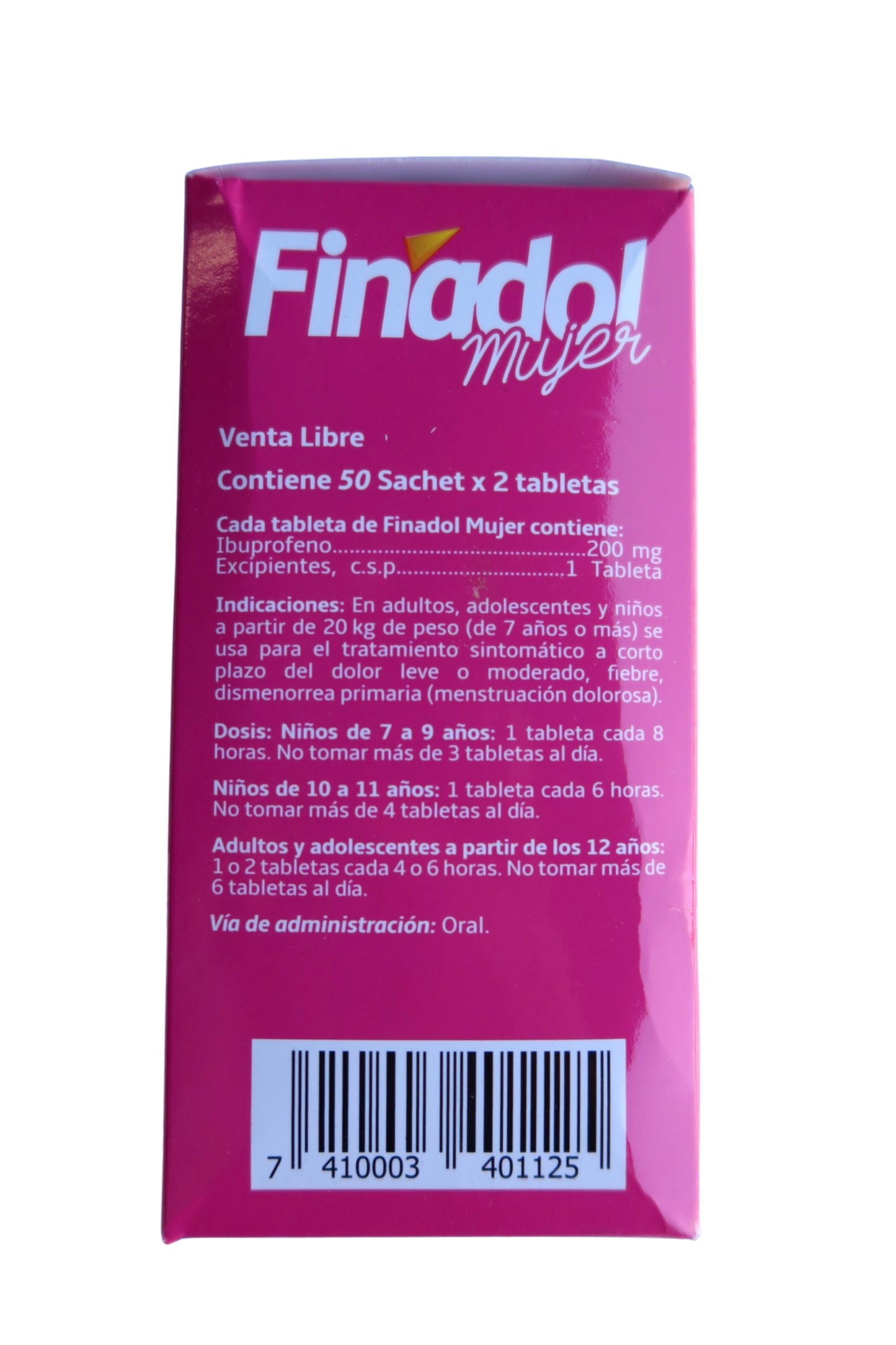 Finadol Mujer - 100 Tabs