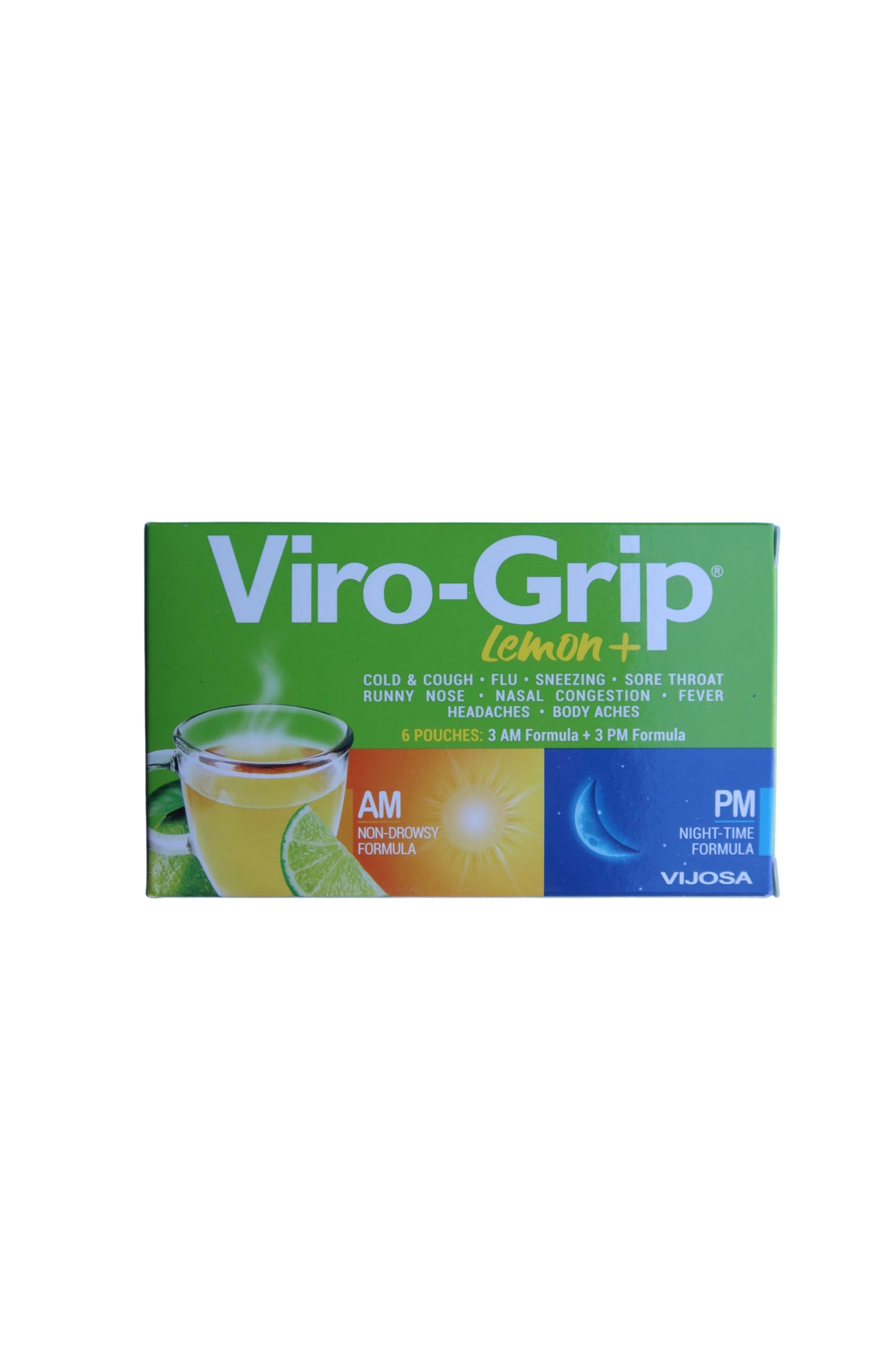 Viro Grip AM/PM Tea - 6 Pouches