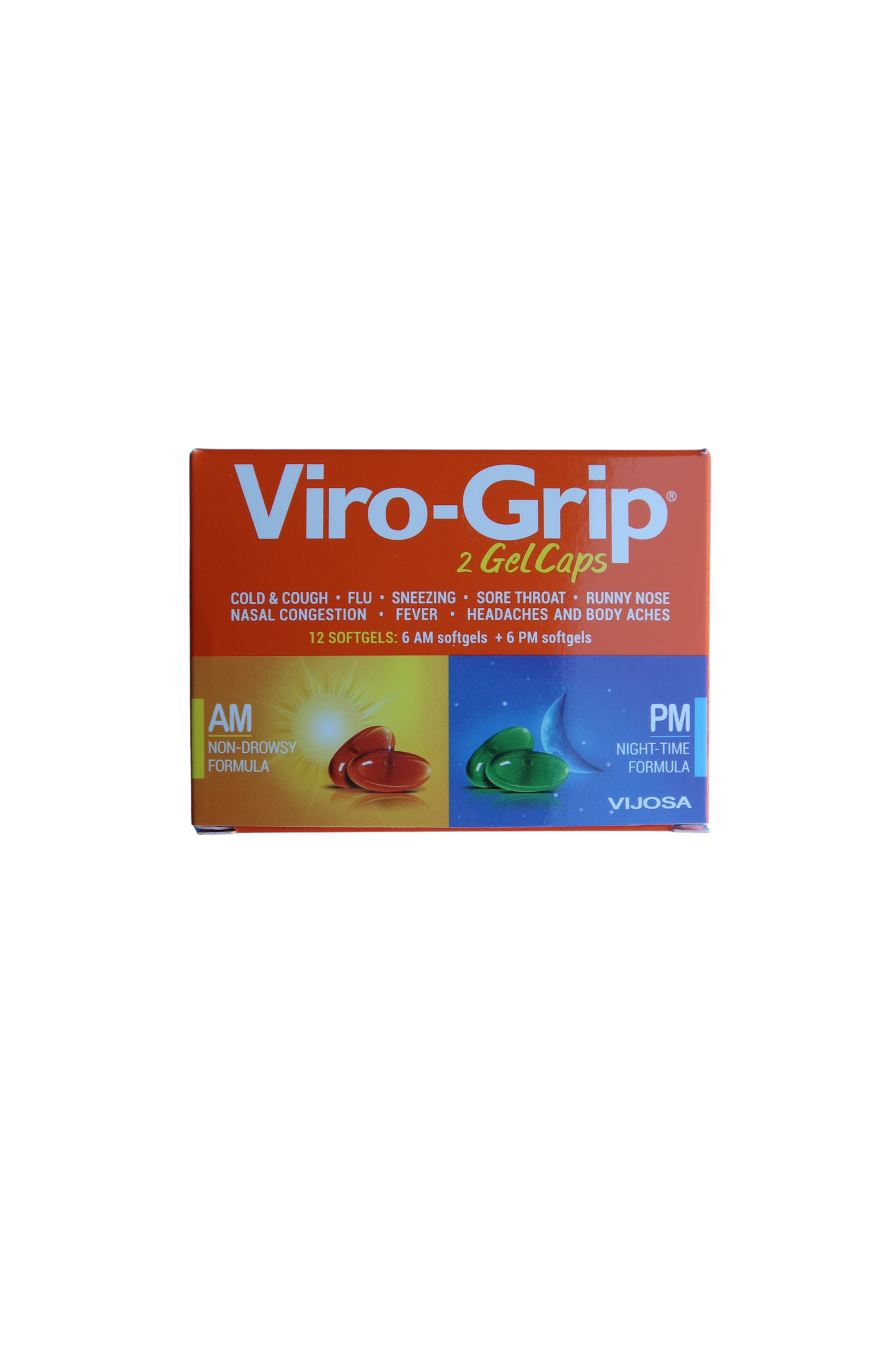 Viro Grip AM/PM - 12 Gelcaps