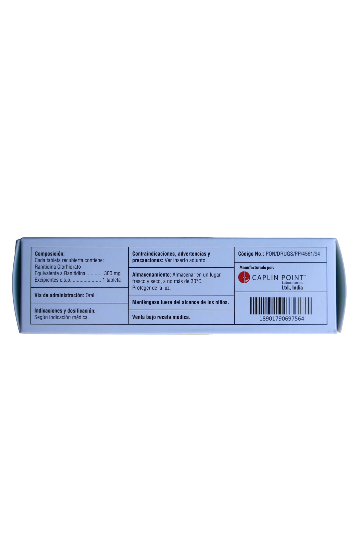 Ranitidina - 100 Tabs