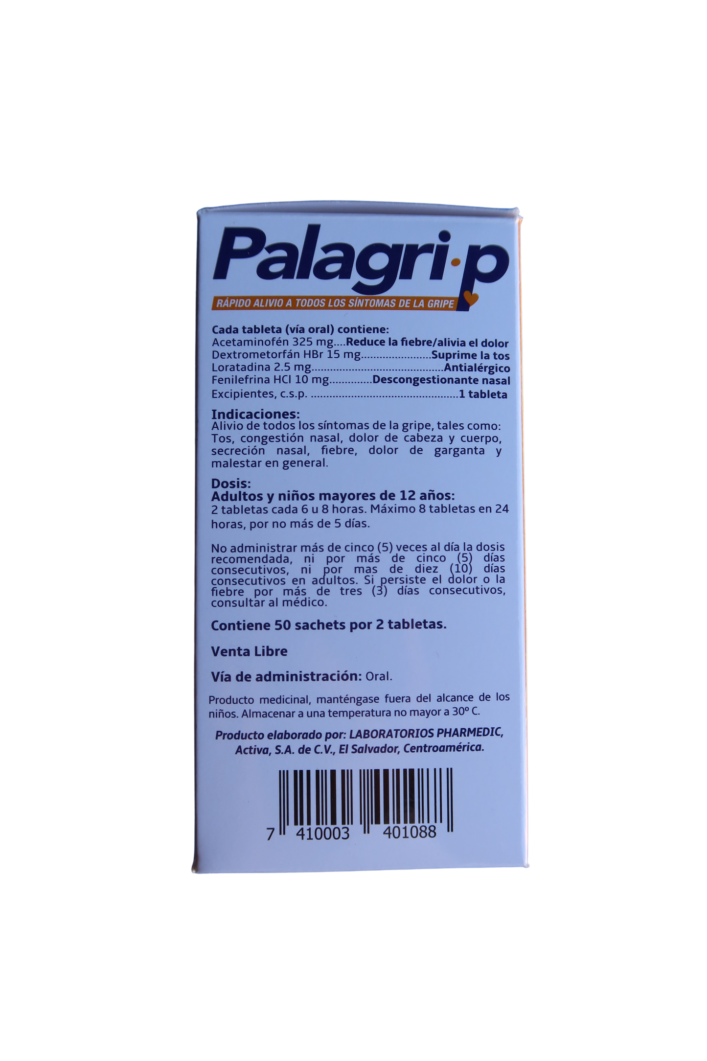 Palagrip Dia - 100 Tabs