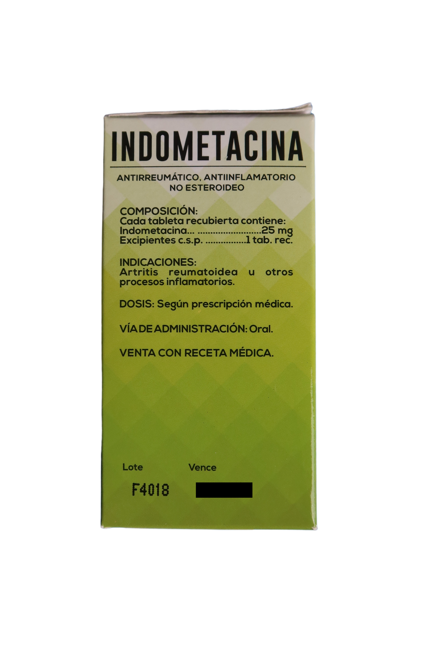 Indometacina - 100 Tabs