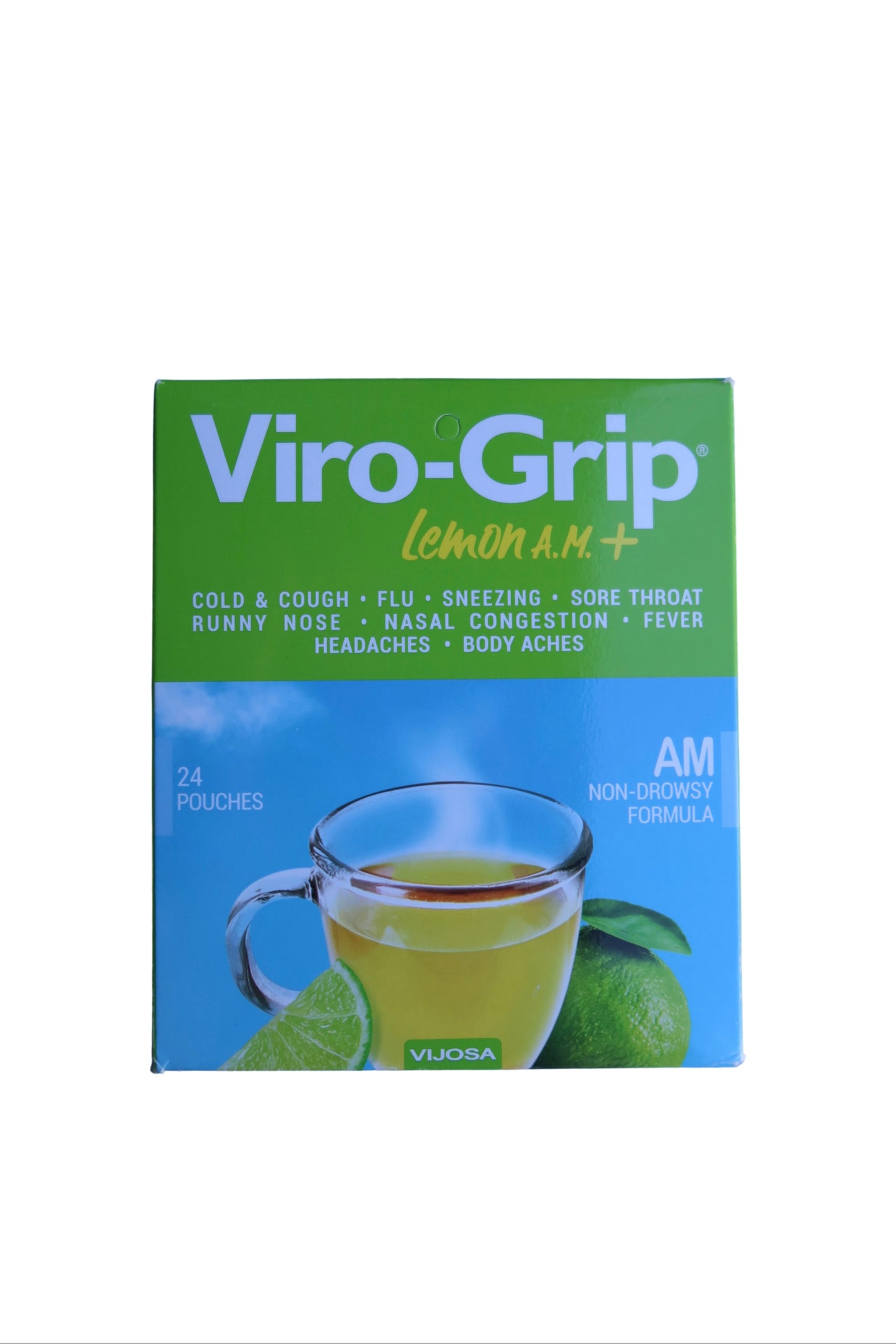 Viro Grip AM Tea - 24 Pouches