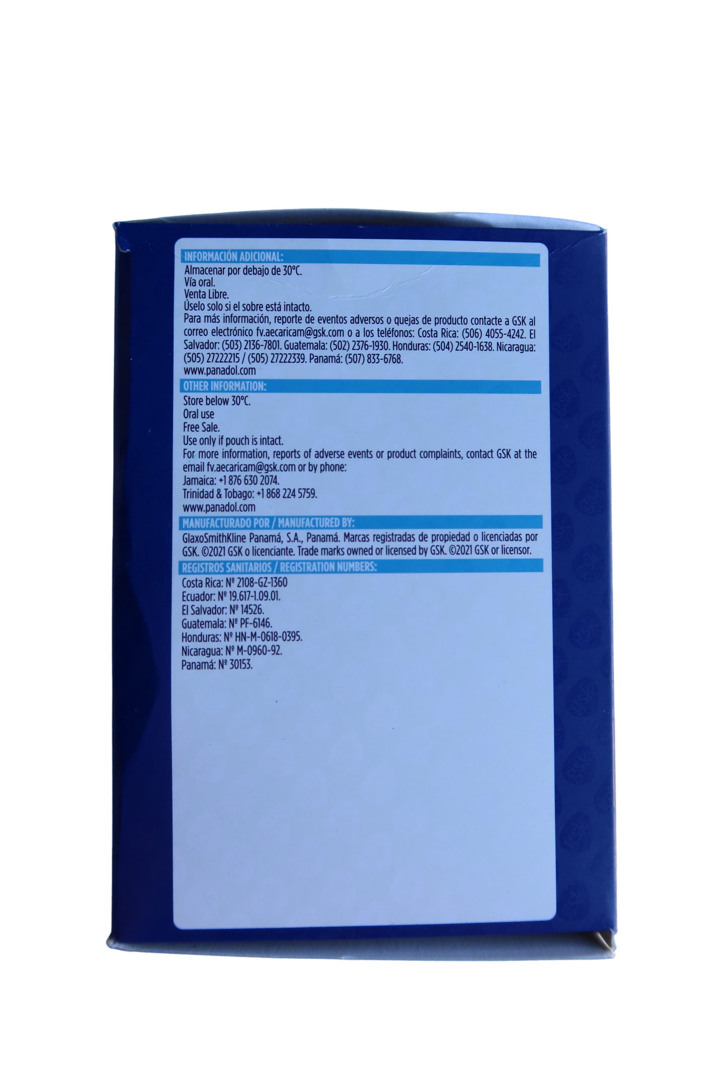 Panadol Extra Strength - 100 Tabs