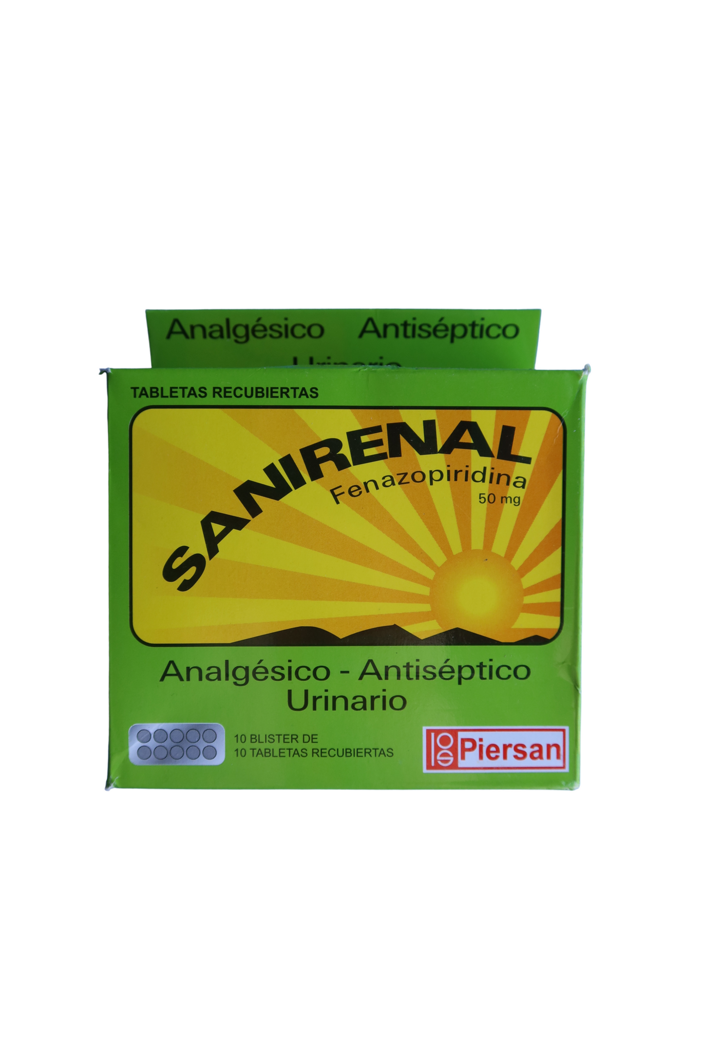 Sanirenal Fenazopiridina - 100 Tabs