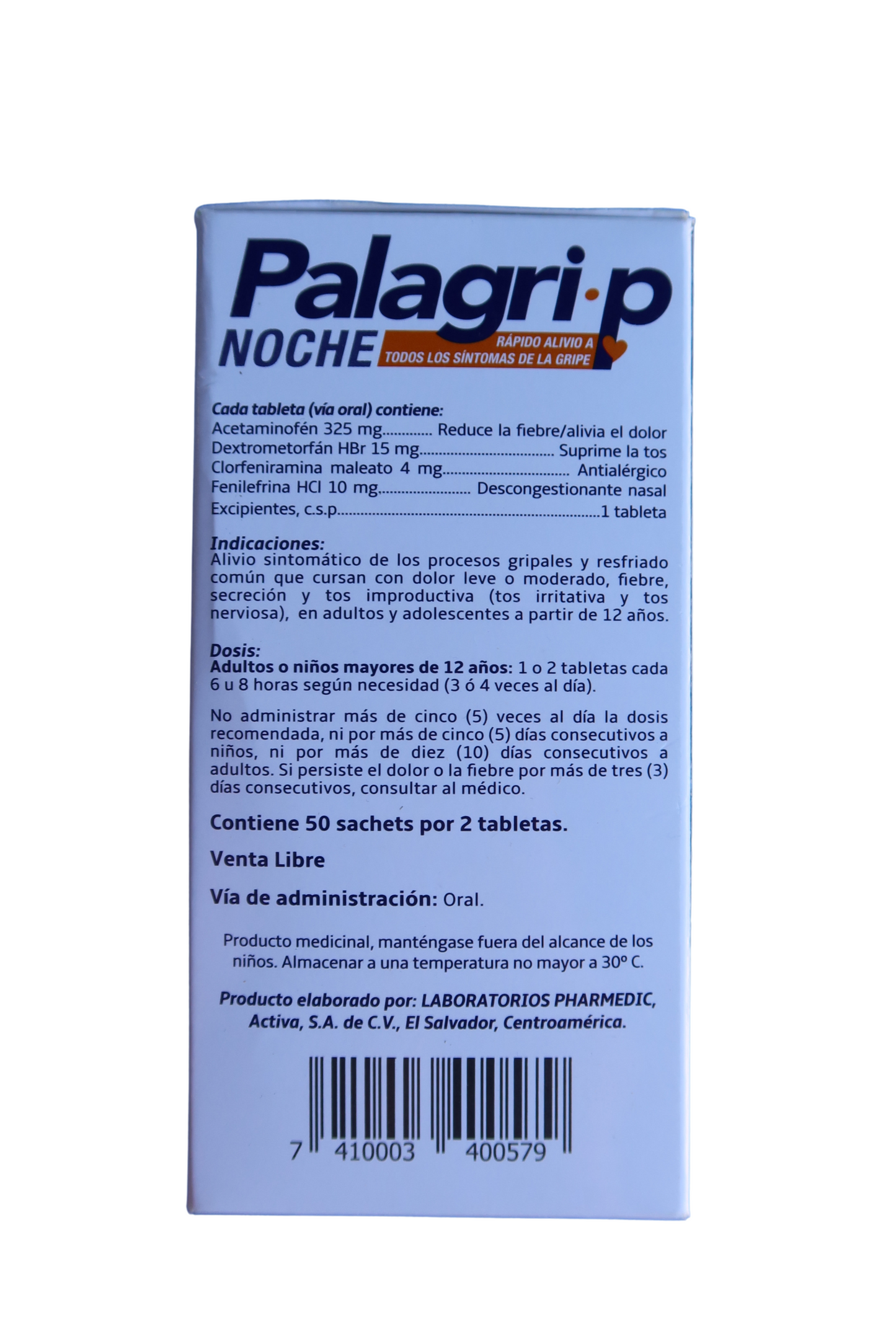Palagrip Noche - 100 Tabs